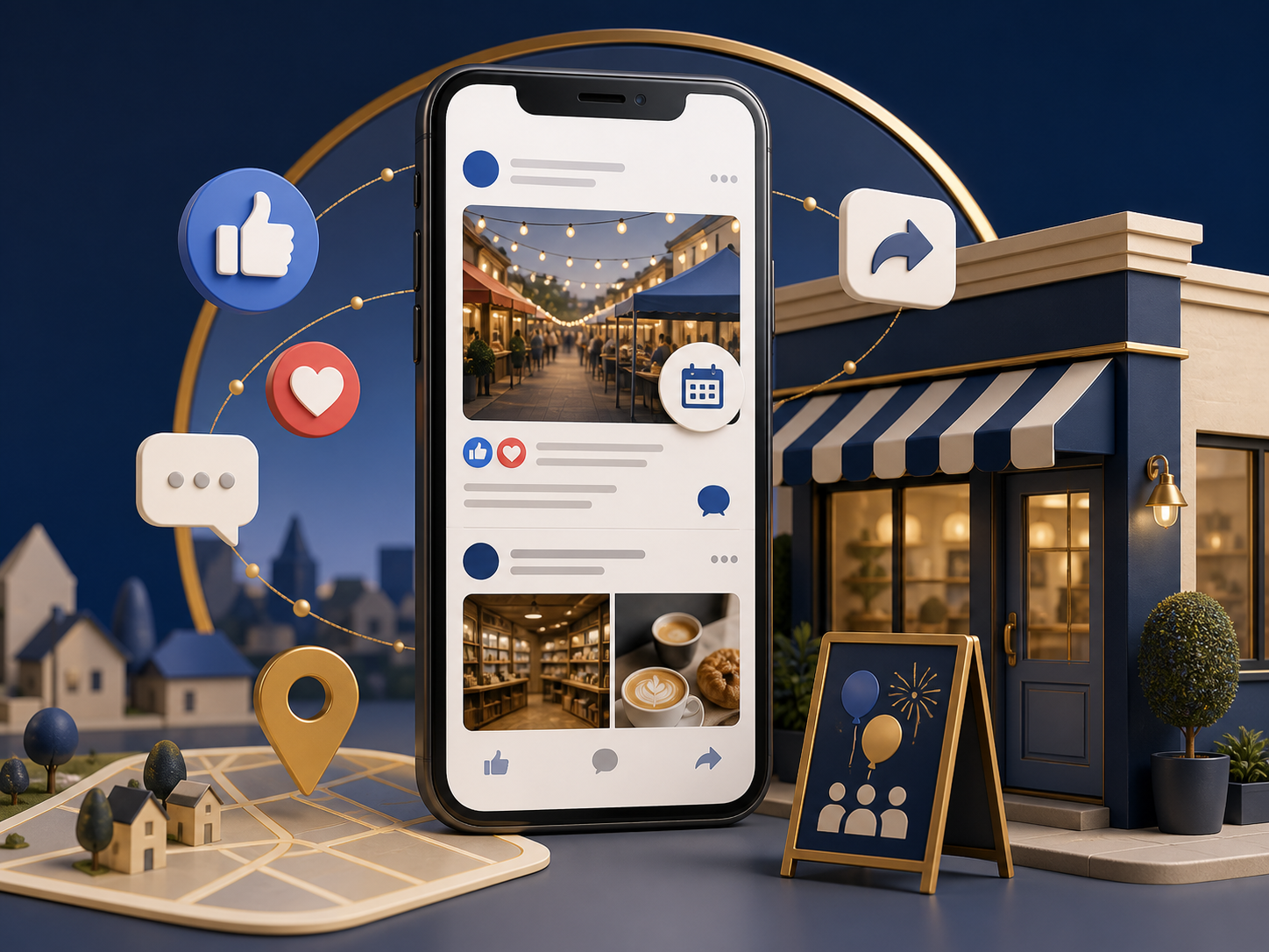Facebook 本地社区与商家营销